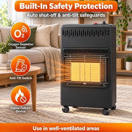 Portable gas heater - heater, free