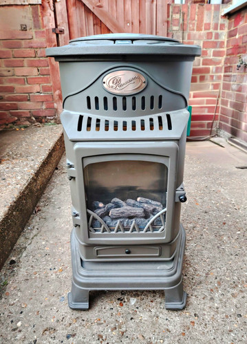 Heater calor gas rustic - heater, brown