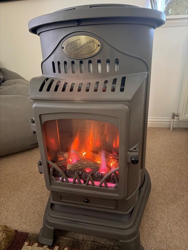 Calor gas 3kw rustic brown - gas,