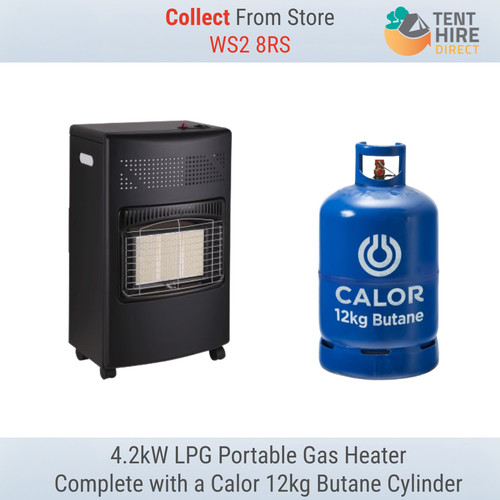 New black with calor gas - gas, lpg