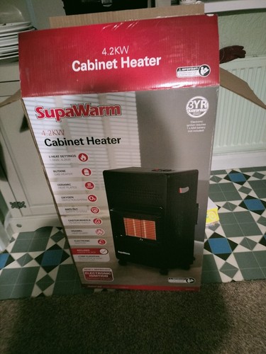 Calor gas heater with bottle - gas,